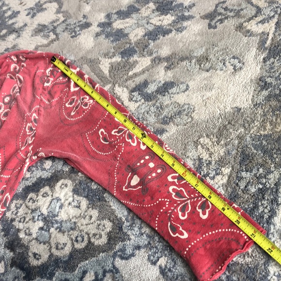 MAGNOLIA PEARL Stargazer Bandana red cardigan - Picture 13 of 14